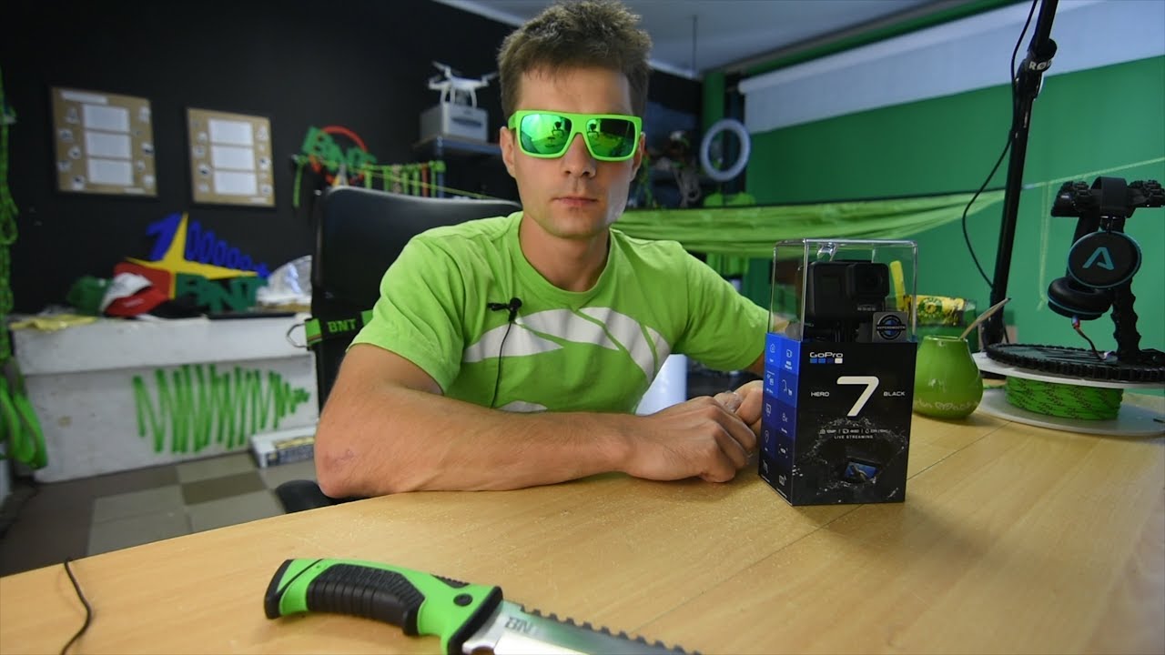 BNT 233 GoPro HERO 7 black (unboxing + test nowych funkcji)