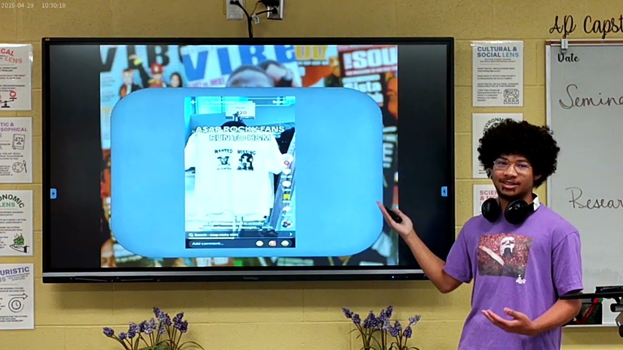 AP Research presentation: How Hip-Hop, Rap, and Poetry Influence Fashion Design on Social Media
