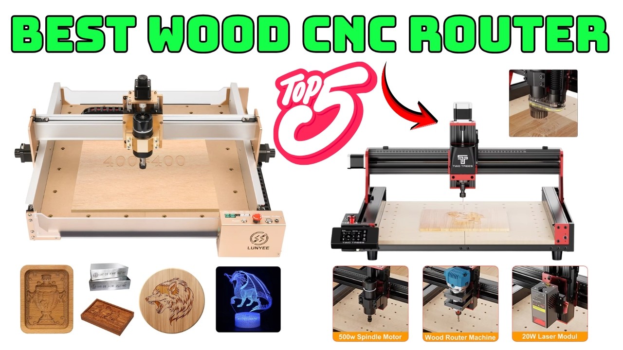 Top 5 Best Wood CNC Router In 2026