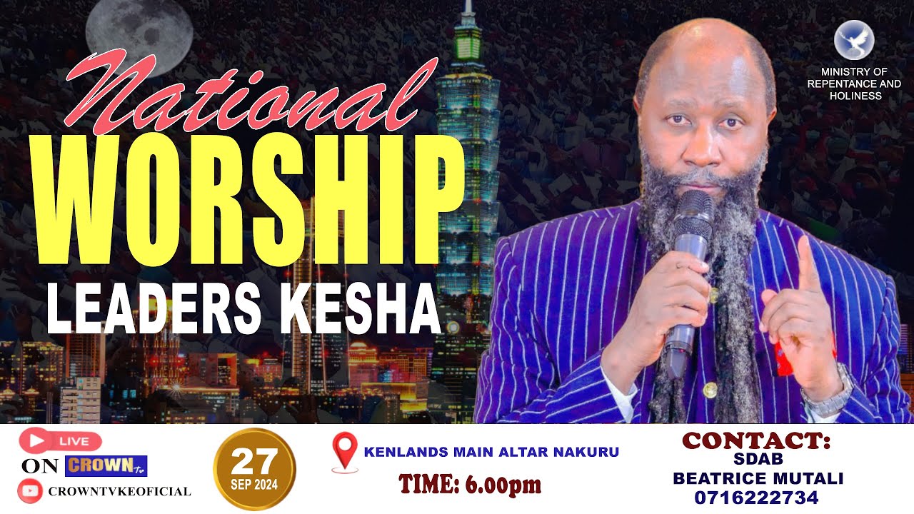 NATIONAL WORSHIP LEADERS KESHA//27TH SEPT 2024