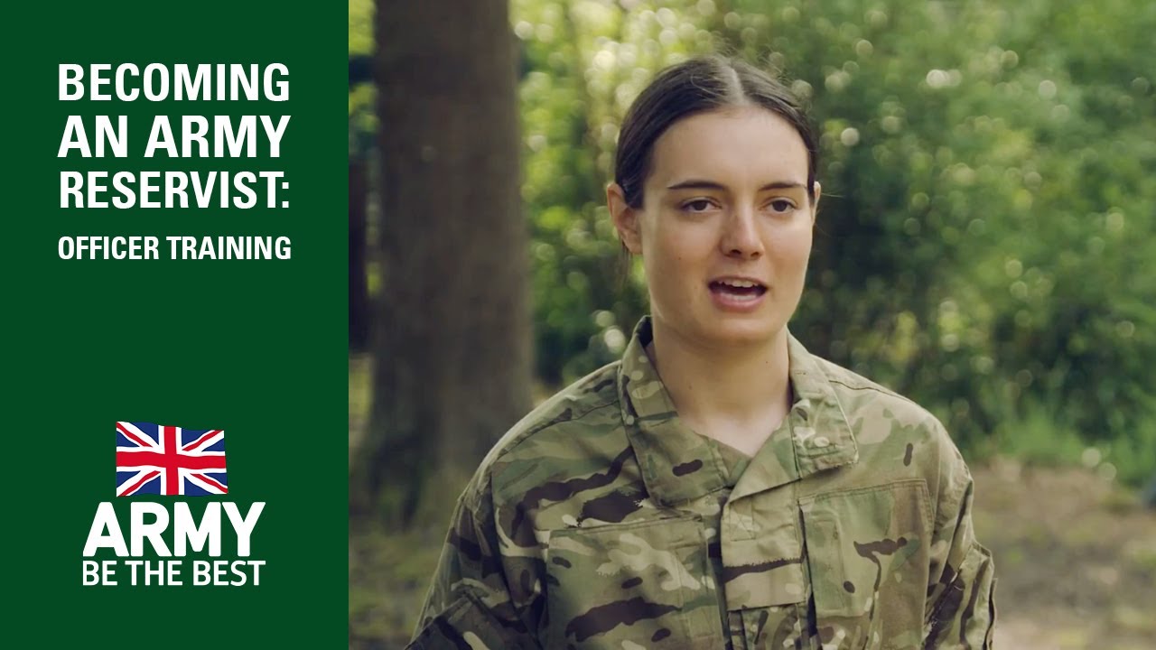 Becoming an Army Reservist - Officer Training