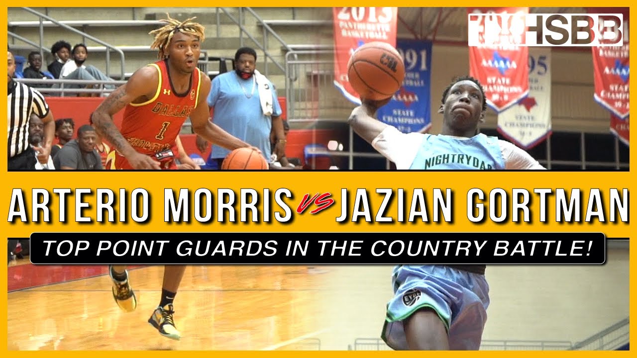 Arterio Morris vs Jazian Gortman | Dallas Showtyme UAA vs NightRydas  EYBL | Florida vs Texas