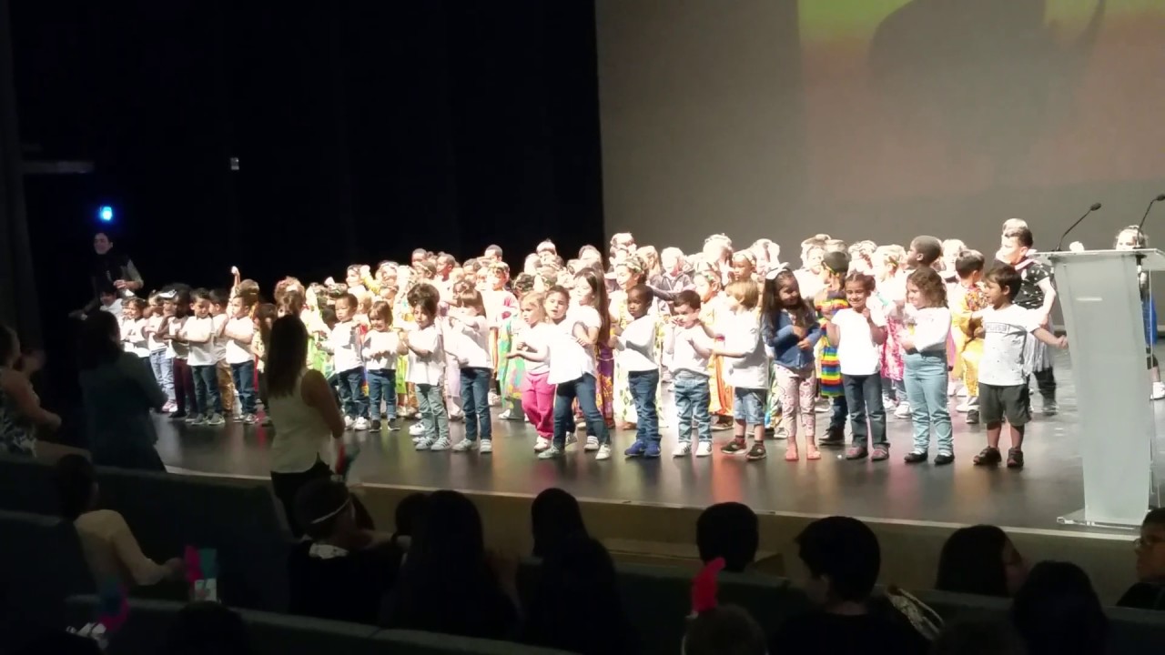 CEIP RAQUEL CAMACHO (A Coruña) - Actuación Ed. Infantil. Jambo Bwana - Xuño 2017