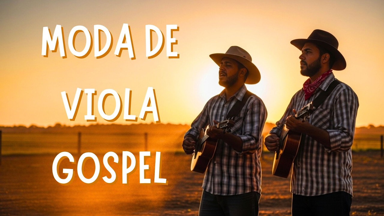 Moda de Viola Gospel Raiz – Na Beira do Rio com Jesus | Pagode de Viola Acelerado