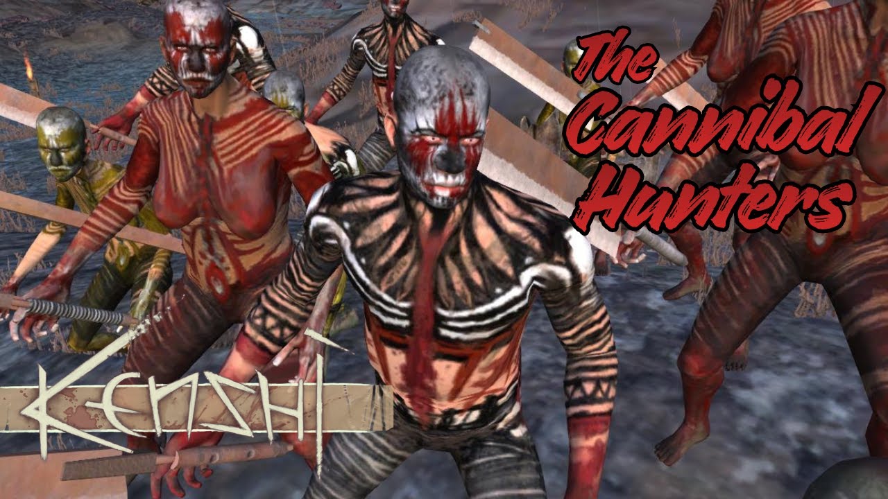 The Cannibal Hunters - First Time - Permadeath Kenshi (Live Stream)