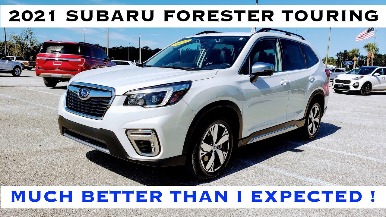 2021 Subaru Forester Touring Review and POV Drive, First Time Driving A Forester, Interesting !