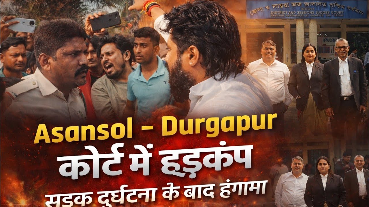 Asansol-Durgapur News: Bomb Threat at Courts, Massive Road Protests & Political Clash in Durgapur