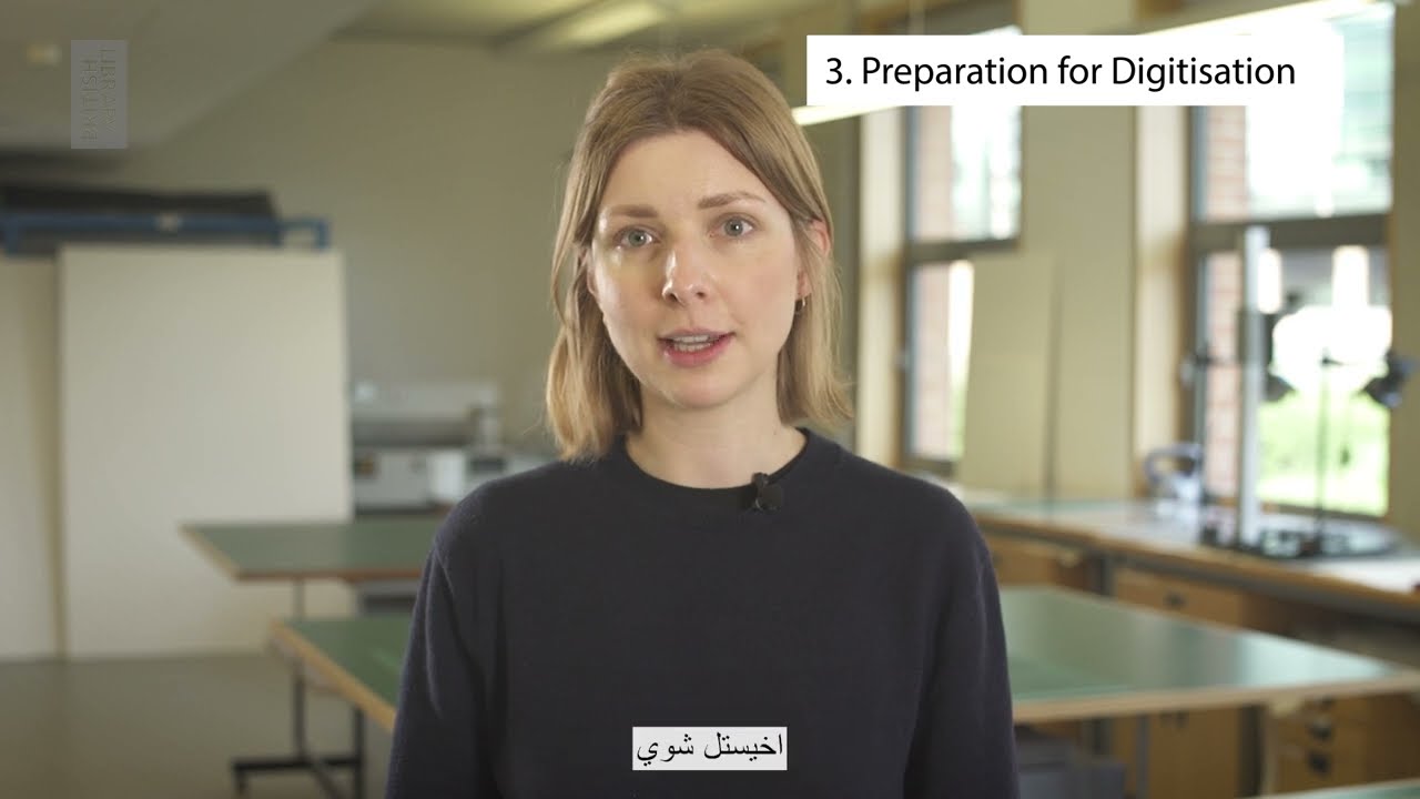 Conservation: Space Preparation & Workflow (Pashto)