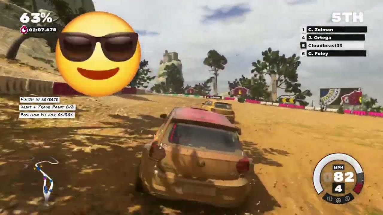 Dirt 5 Free to play with Xbox Gamepass 