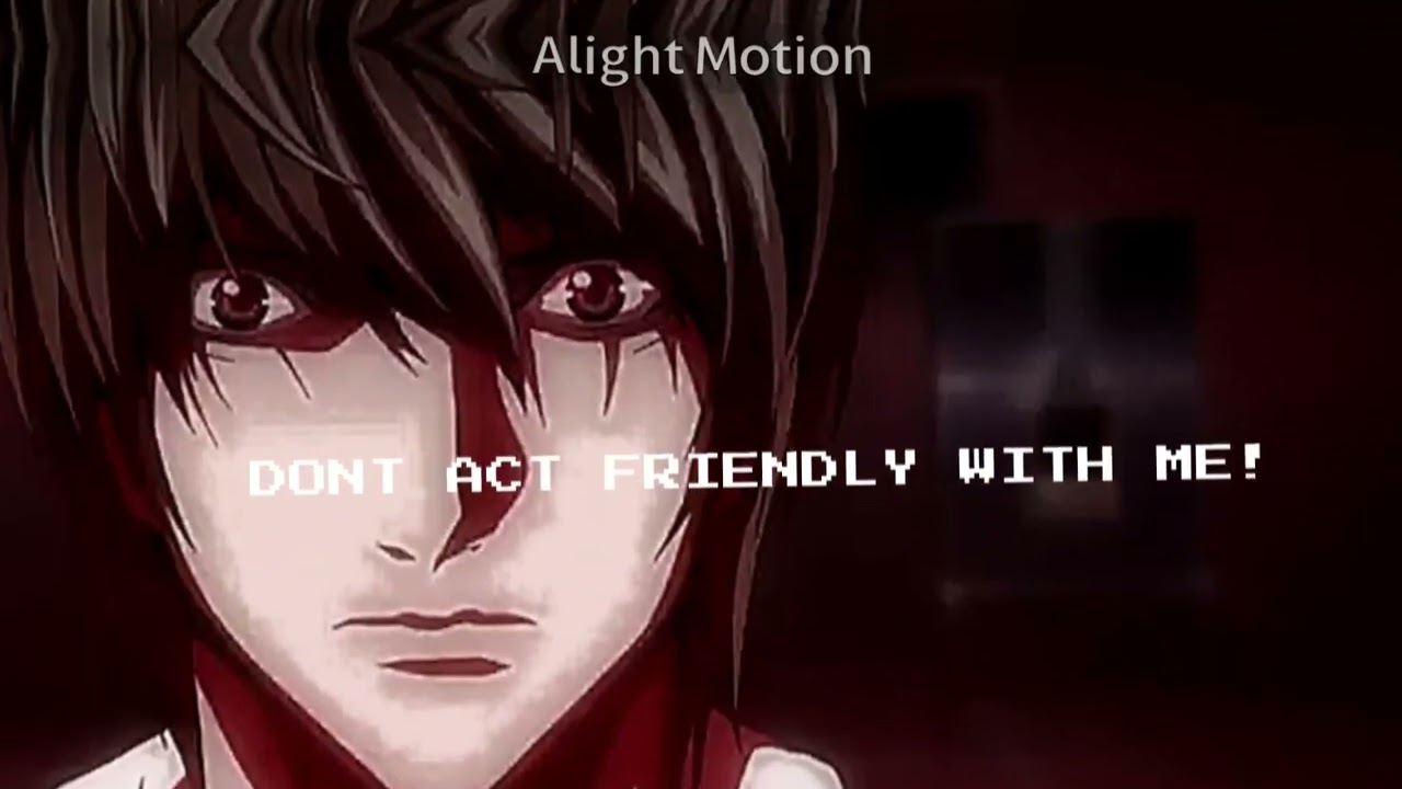 (death note spoilers) young girl a - l and light edit