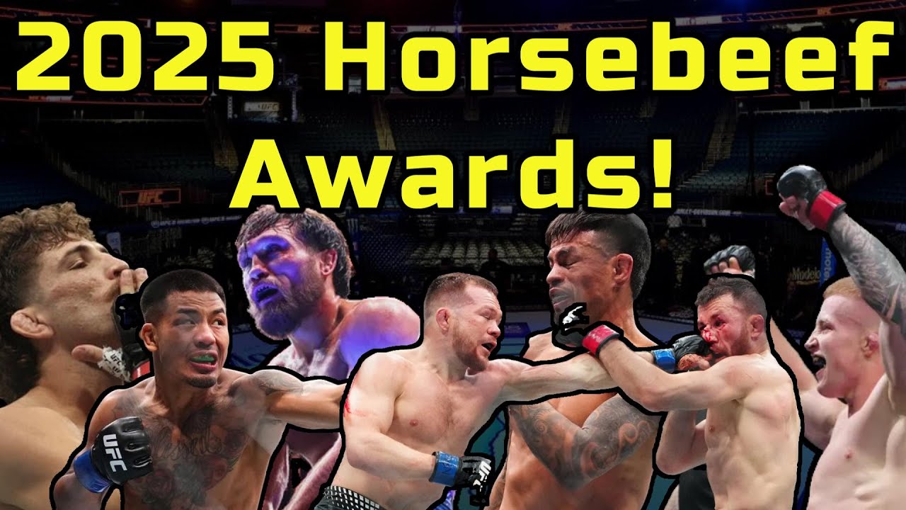 The 2025 Horsebeef MMA Awards!