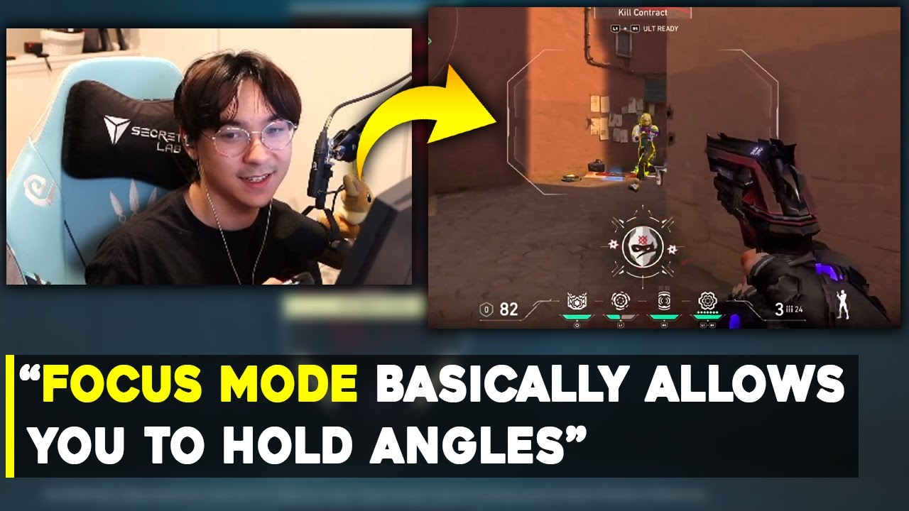 TenZ Explains How Does Focus Mode Work on Valorant Console