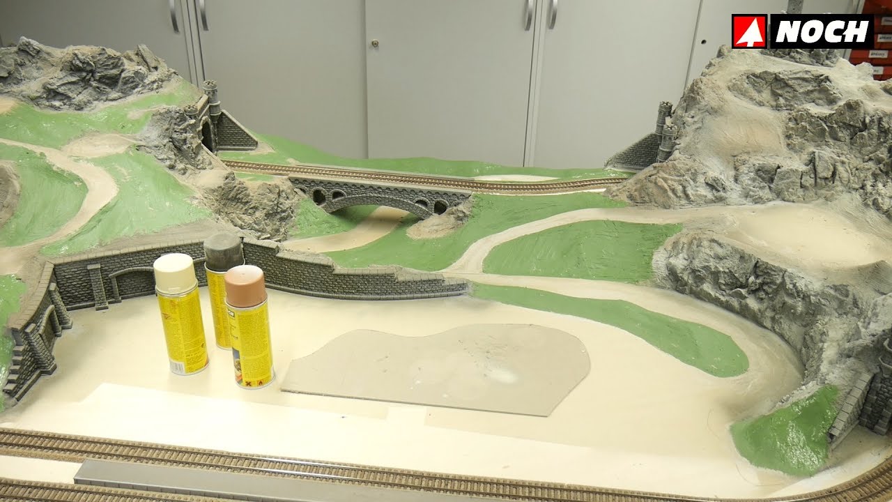 NOCH Bastel-Workshop: Aufbau des Neuheitendioramas 2018 (Teil 2 von 4)