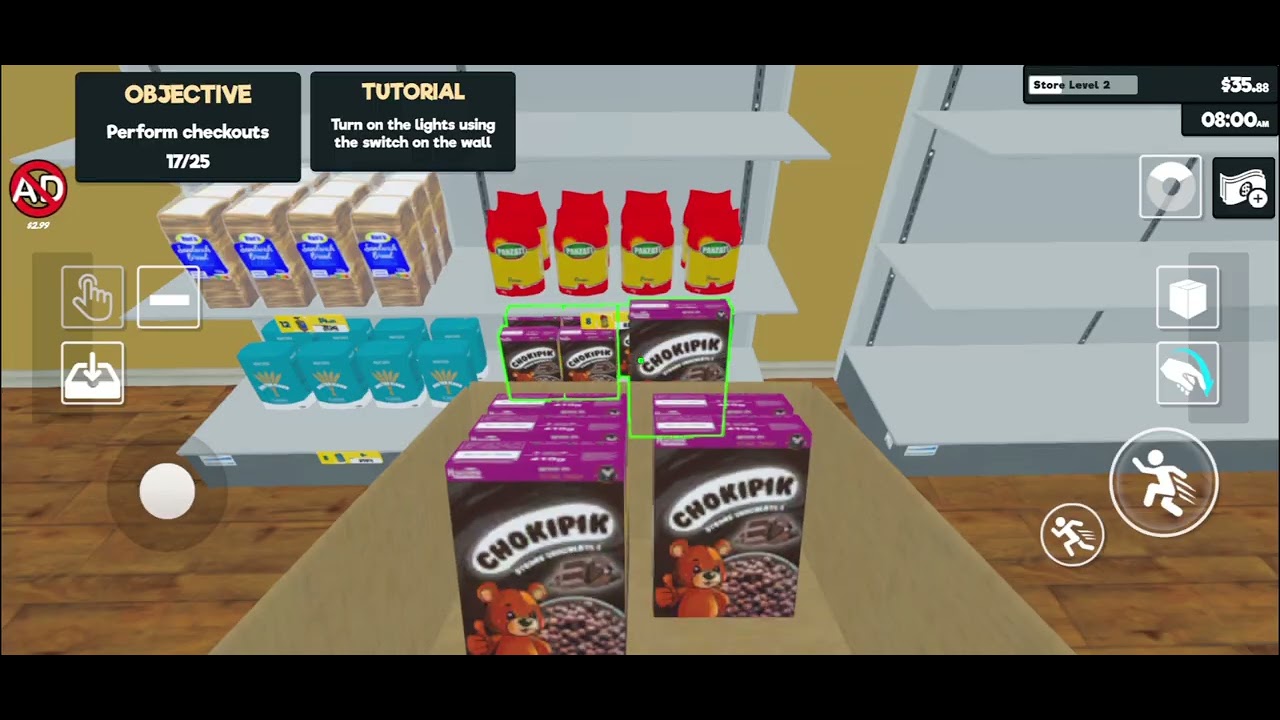 Supermarket simulator 