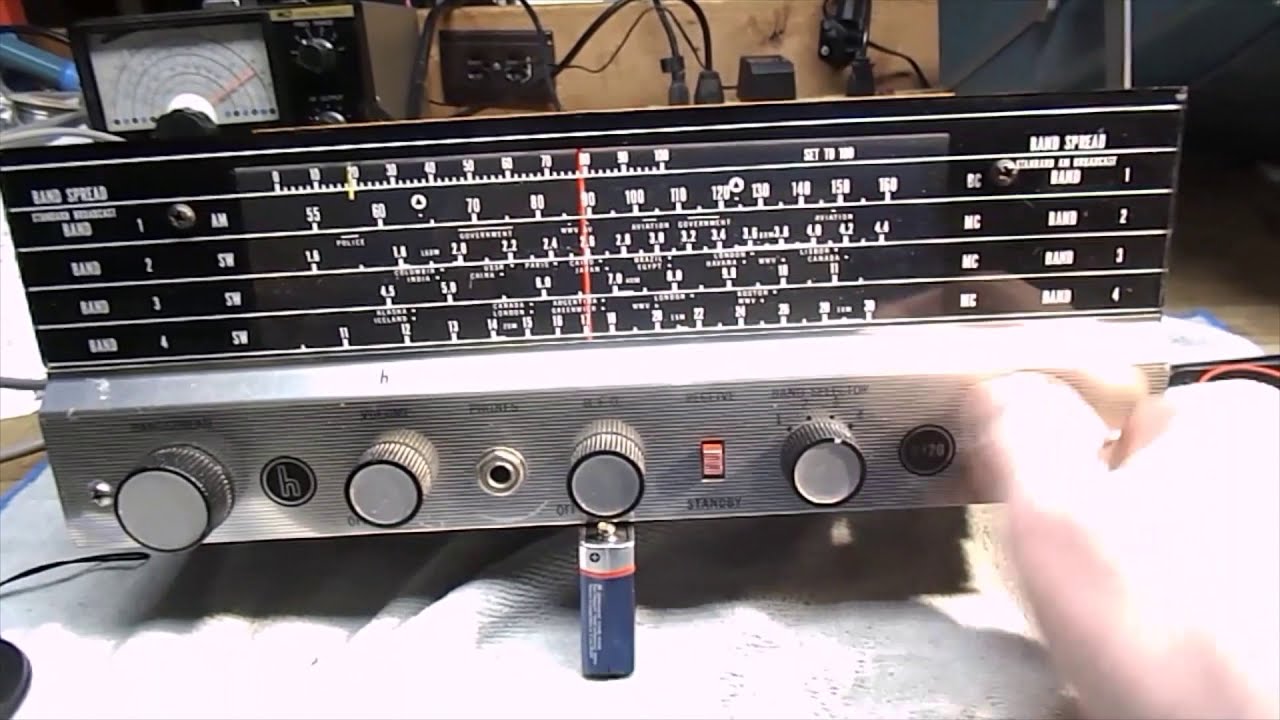 Hallicrafters S-120 Shortwave Receiver Recap & Alignment Part 2
