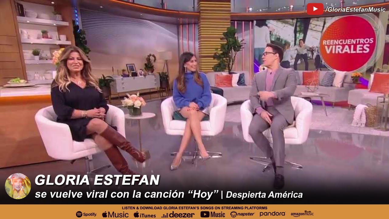 Gloria Estefan se vuelve viral con la canción 