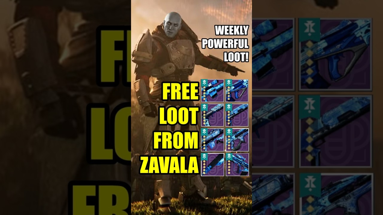 💥 EVERY WEEK Zavala’s Loot Is POWERFUL⚡ Skipping It? 🧊 Weekly Power Boost 👍 Destiny 2 Ash & Iron!