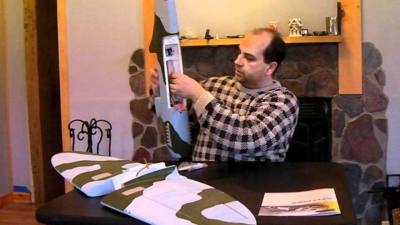 Dynam 1200mm Spitfire Build