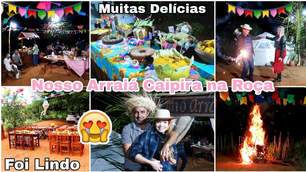 FESTA JUNINA NA ROÇA É ASSIM ♡ ARRAIÁ CAIPIRA