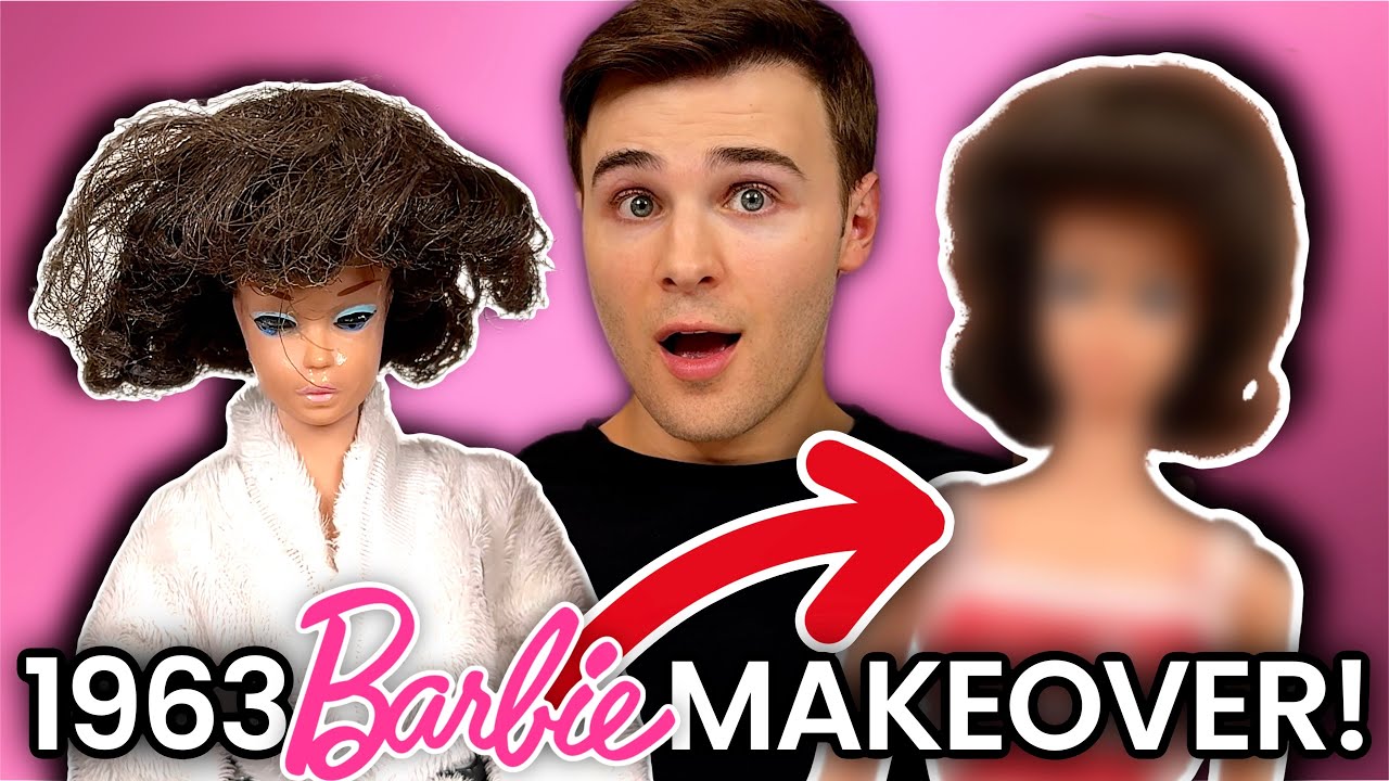 Vintage 1963 Fashion Queen Barbie Restoration! Doll Spa Day / Makeover!