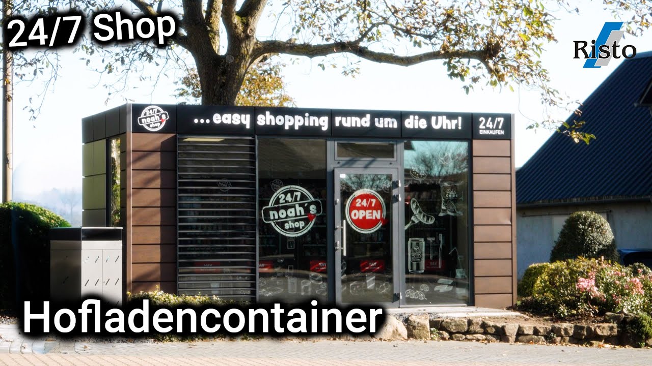 📦 Container-Shop / Hofladencontainer – Flexibles Einkaufen mit Risto 🛒