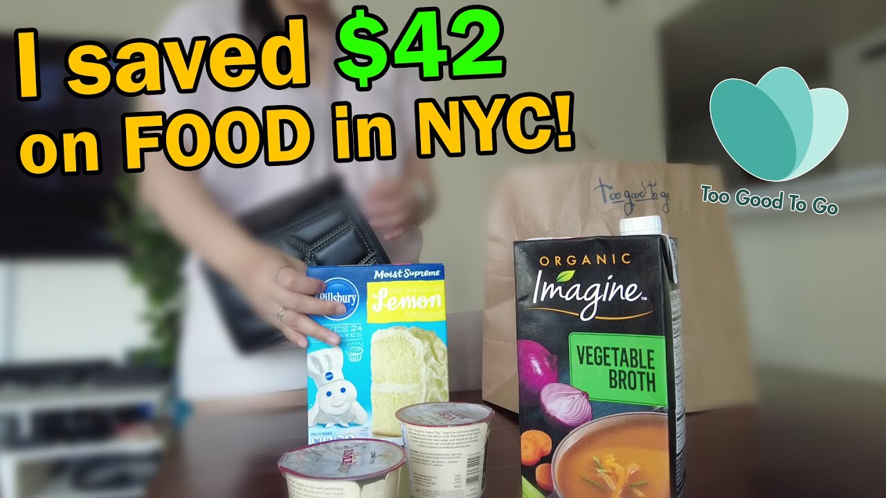 I tried Too Good To Go for a Day:  Ending Food Waste! What is it and is it worth it? #TooGoodToGo