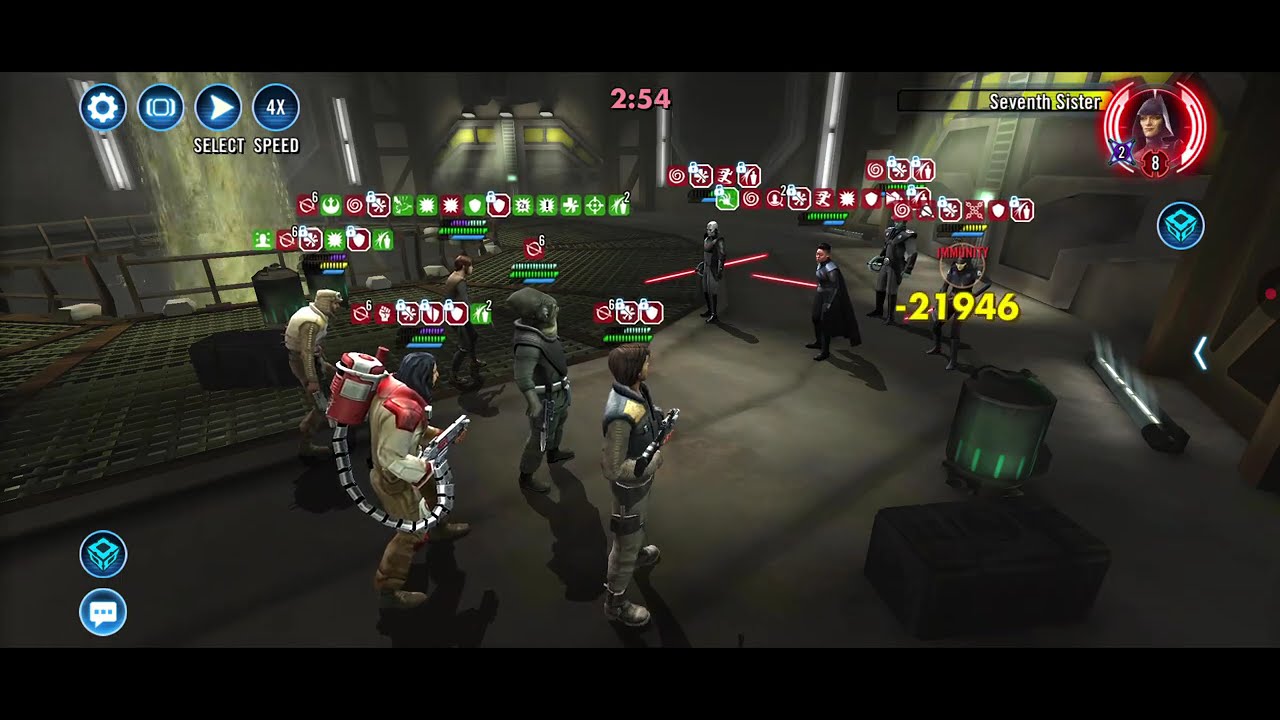 AdRad/Jyn/Cassian/Baze/SRP (wordy support) vs. Reva/GI/5th/7th/8th (wordy tank): 63 banners