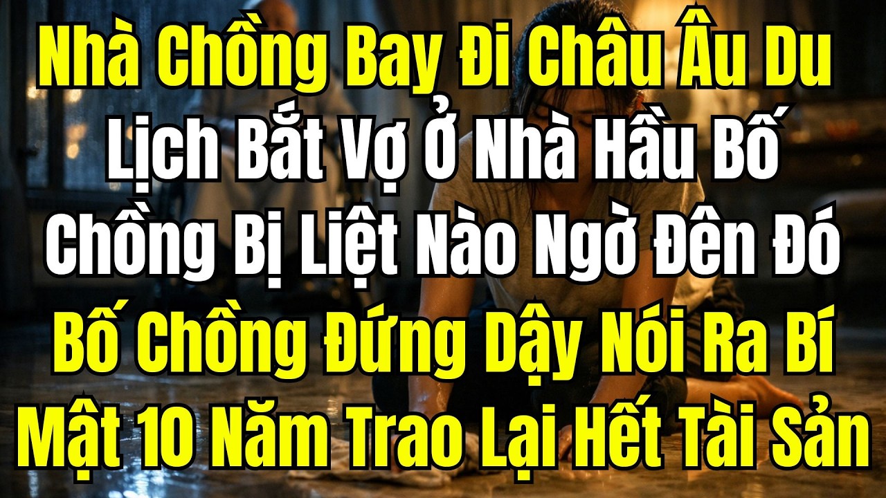 Nhà Chồng Bay Sang Châu Âu Du Lịch, Bắt Tôi Ở Nhà Chăm Bố Chồng Liệt – Đêm Đó Ông Bất Ngờ Đứng Dậy