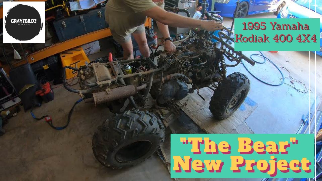 25 year old ATV restoration project- 