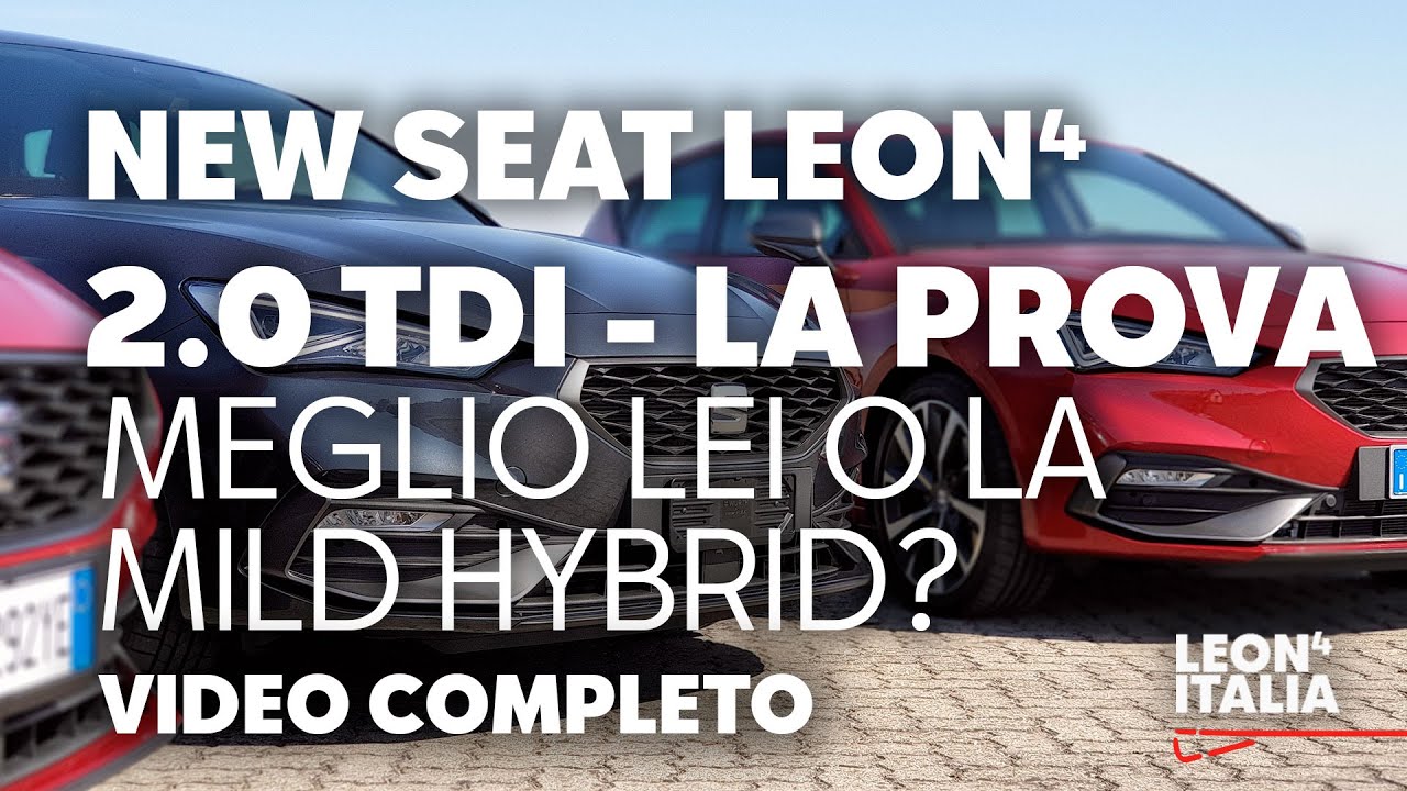 Seat Leon 2020 2021 2.0 TDI -  Meglio lei o la Mild Hybrid? - Recensione Completa