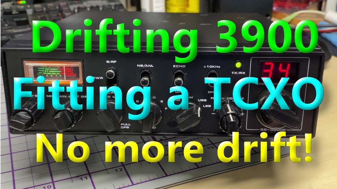 EP 196 - 3900 - Drift-o-matic - Fitting my new TCXO board and making it Stable.