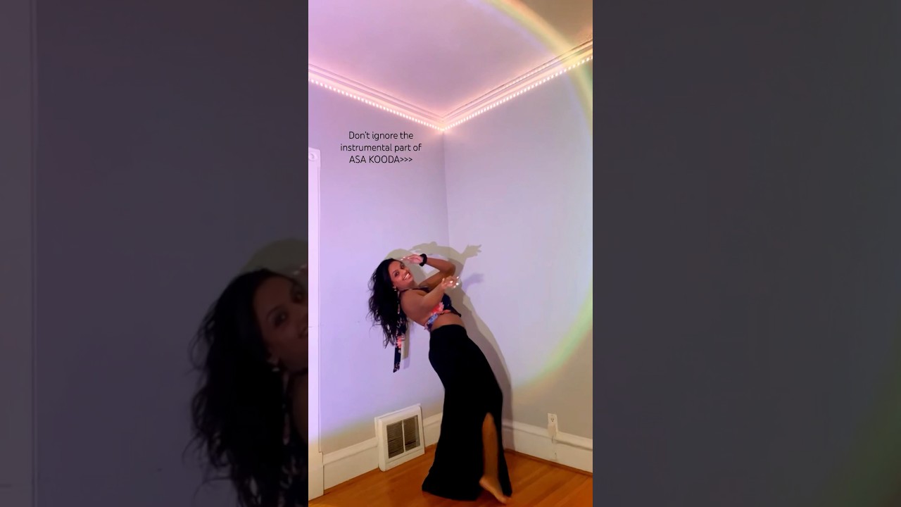 ASA KOODA X Bellydance 👀💃🏽| Dc: @prachidances #indiandancer