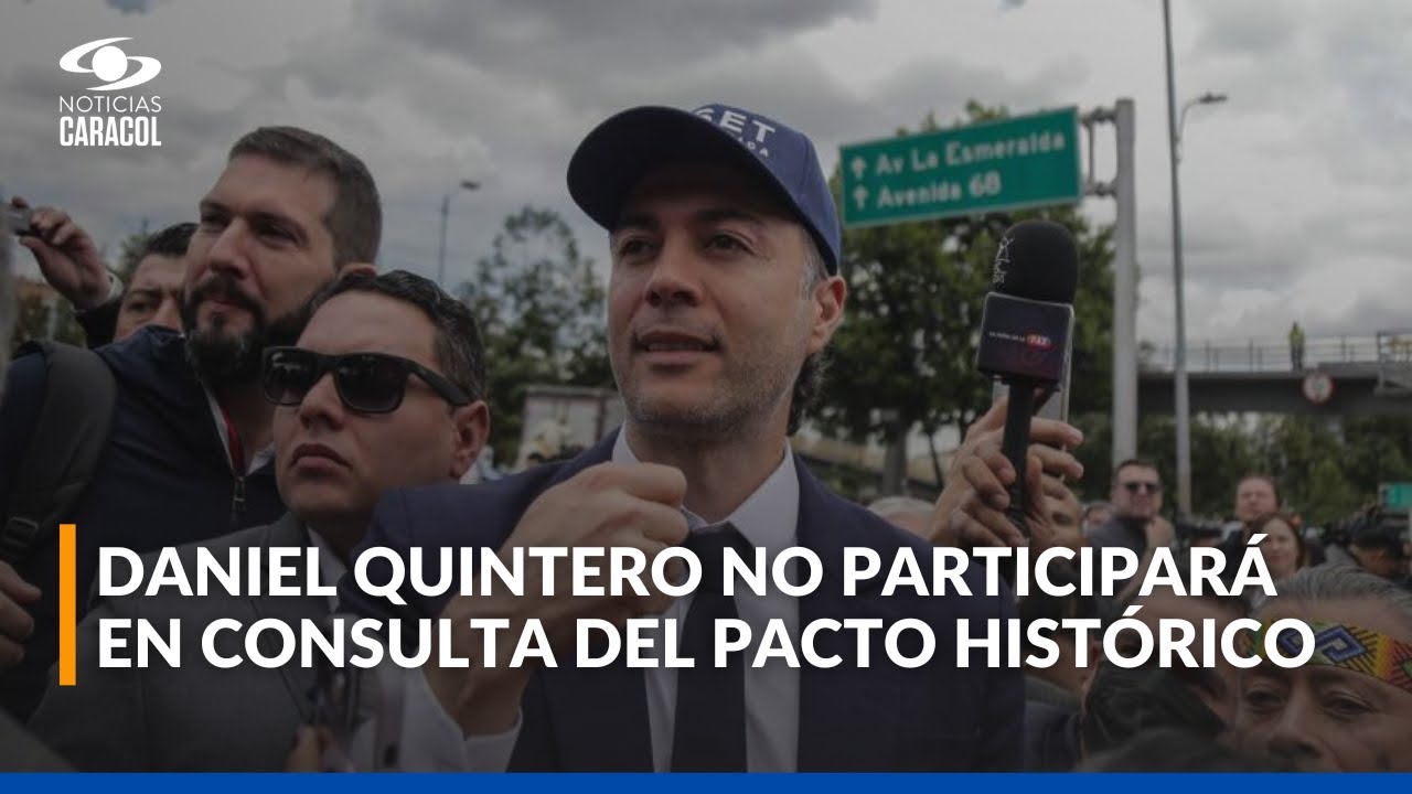 CNE proh&iacute;be logo del Pacto Hist&oacute;rico en consulta: Daniel Quintero dijo que no participar&aacute;