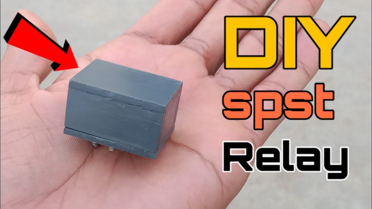 How To Make 4 volt relay At Home | Make A Low volt Relay | By - CreativeShivaji