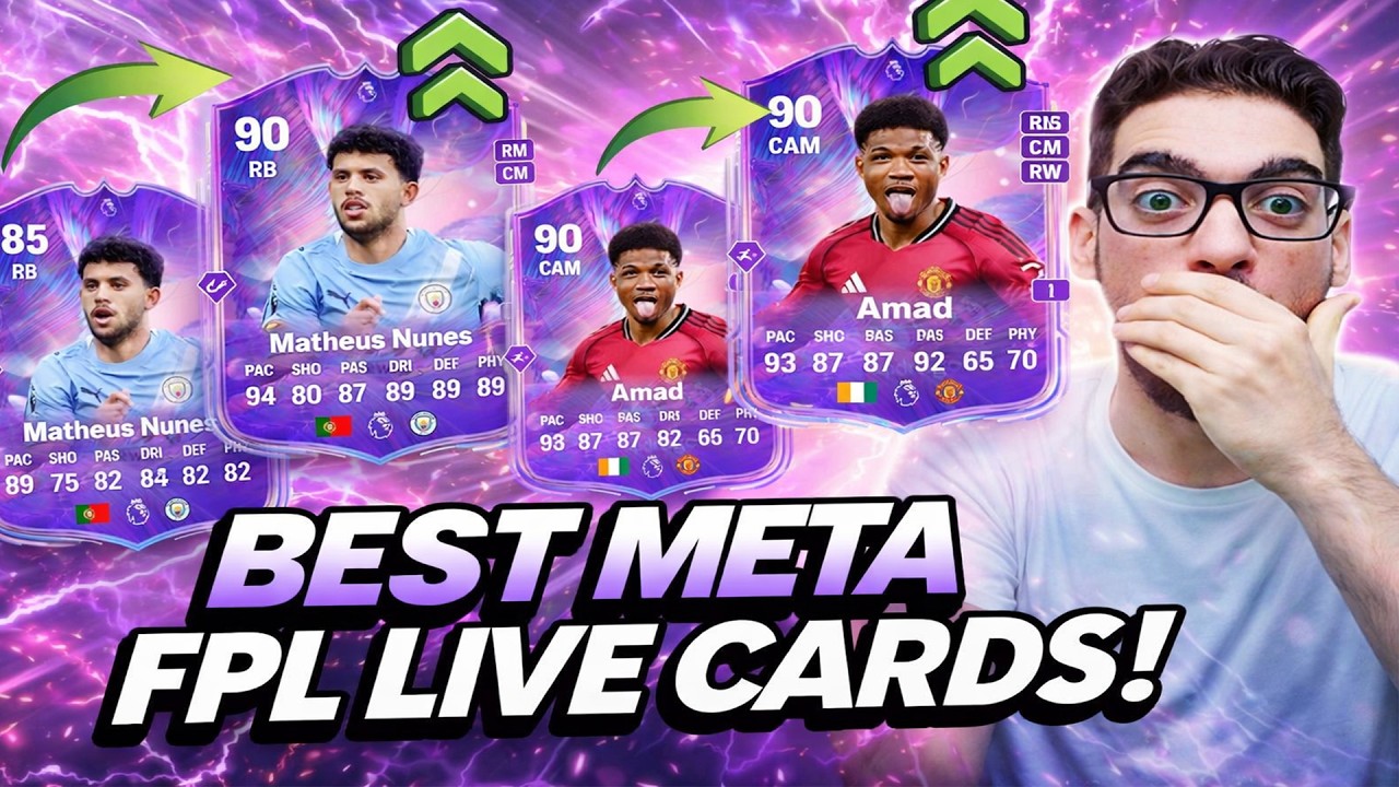 BEST META FPL LIVE CARDS TO CHOOSE!