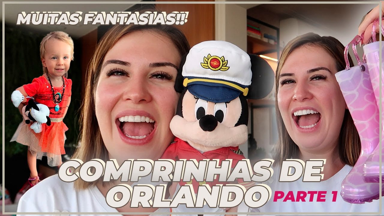 COMPRINHAS DE ORLANDO: BRINQUEDOS E MUITAS FANTASIAS DE PRINCESAS - PARTE 1