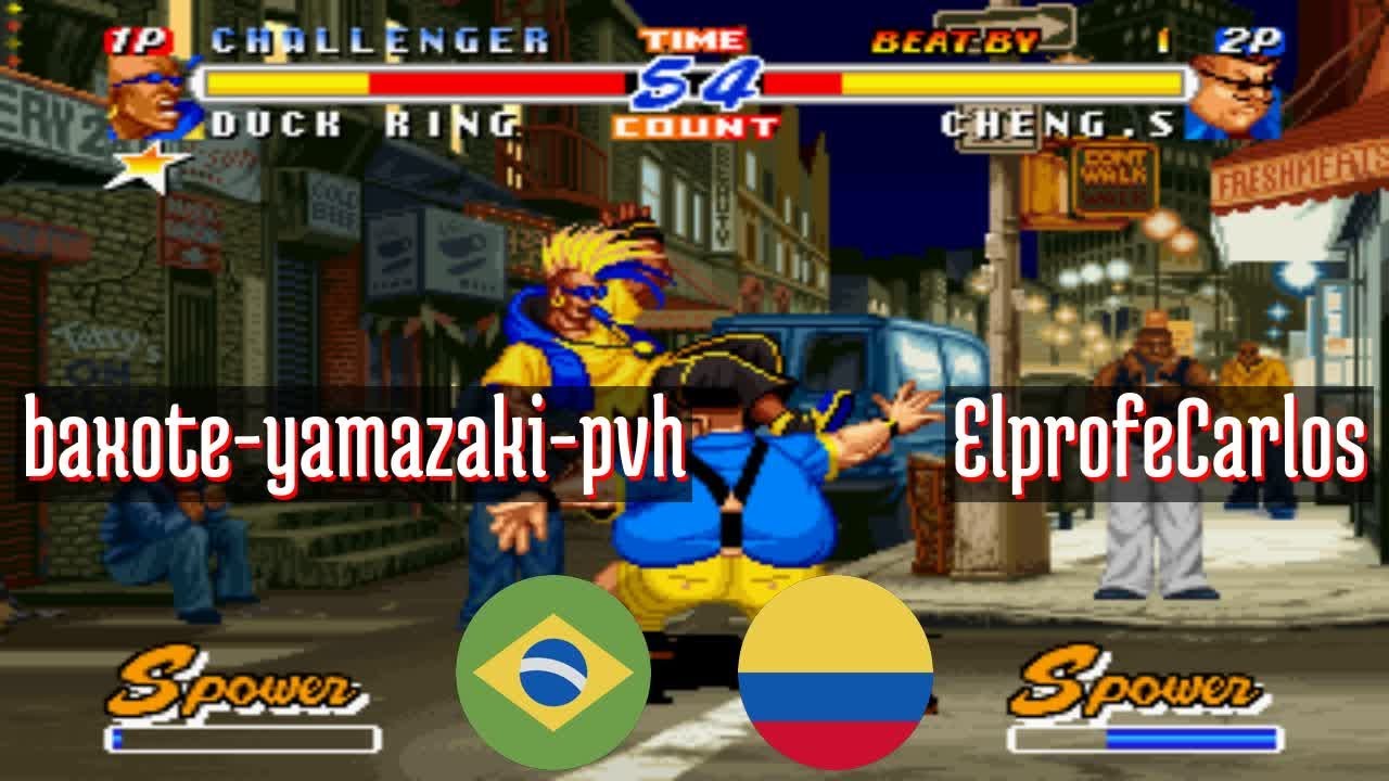 FT5 @rbff2h: baxote-yamazaki-pvh (BR) vs ElprofeCarlos (CO) [Real Bout FF 2 rbff2 Fightcade] Mar 20
