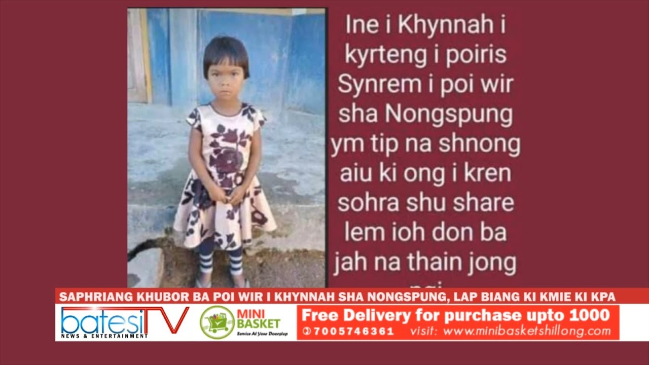 SAPHRIANG KHUBOR BA POI WIR I KHYNNAH SHA NONGSPUNG, LAP BIANG KI KMIE KI KPA