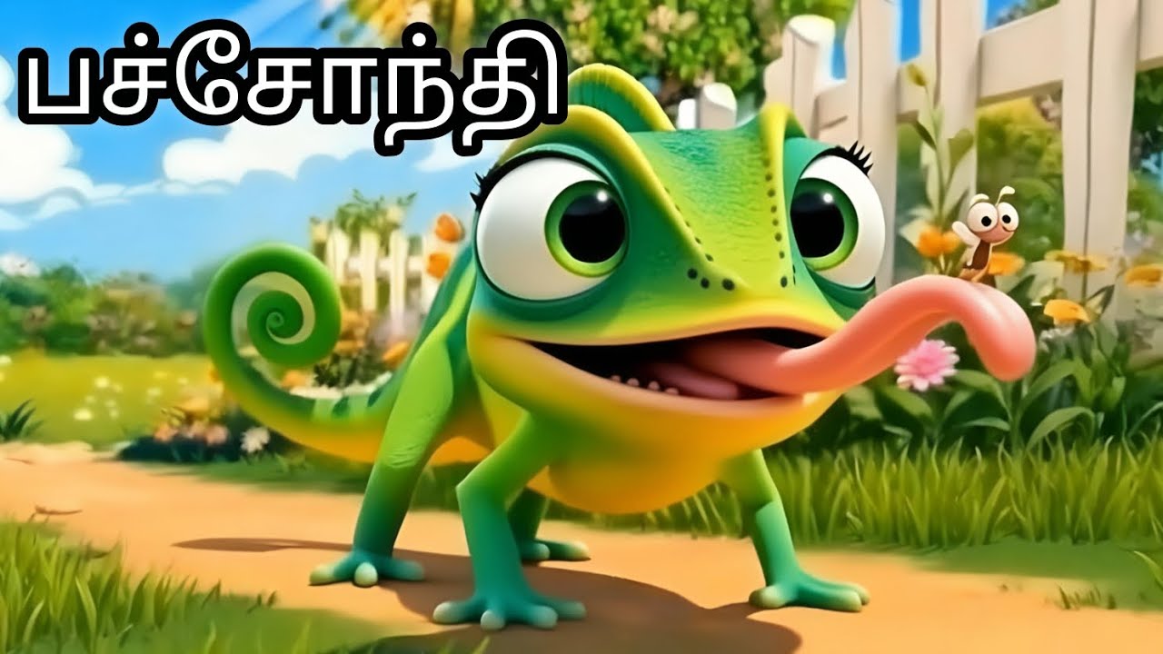 நிறத்தை மாற்றும் பச்சோந்தி பாடல் -Color Changing Chameleon Song|Tamil Rhymes for kids|Mr Baby Series
