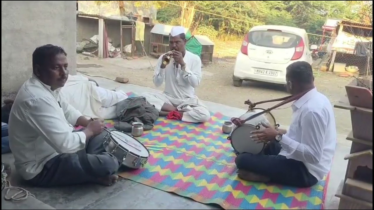 निरगुडे येथे झालेले वादन सनई वादक बाळू हेगडे मास्तर सह ताशा वादन सचिन खंडाळे म्हसोबाचीवाडी बारामती. 