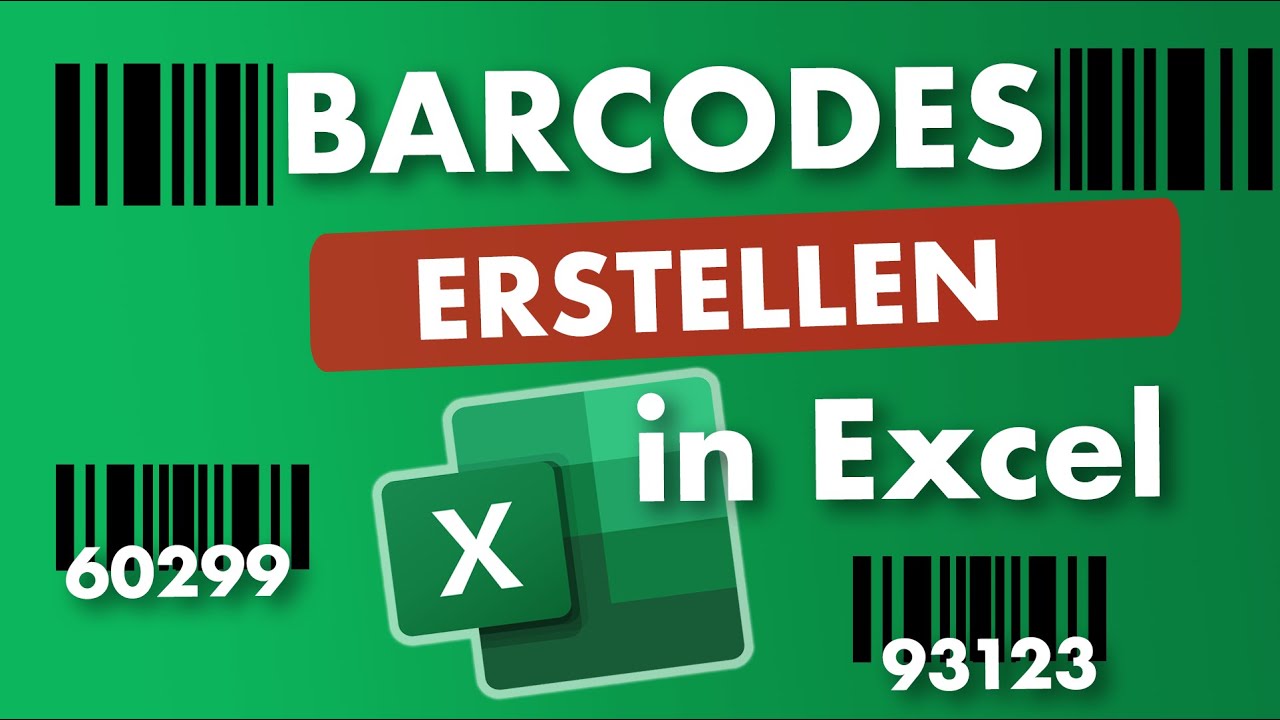 Barcode in Excel erstellen und scannen