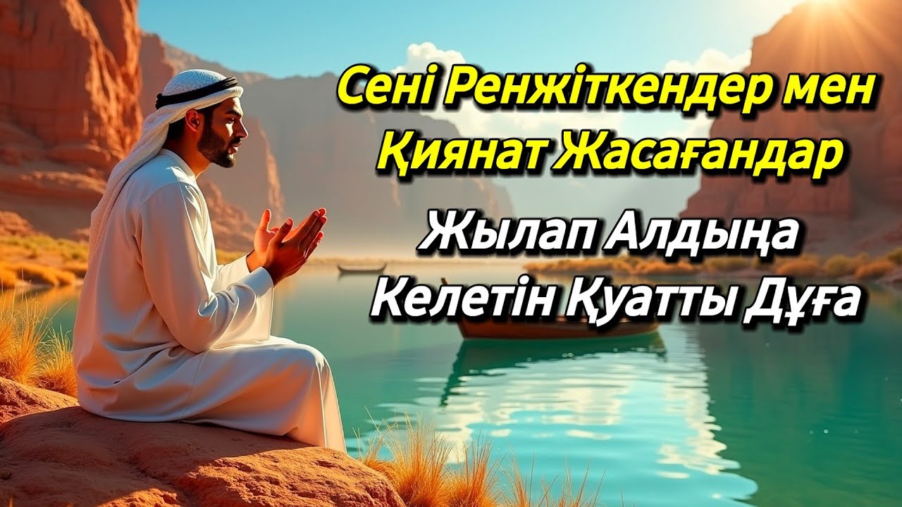 Сені Ренжіткендер мен Қиянат ЖасағандарЖылап Алдыңа Келетін Қуатты Дұға