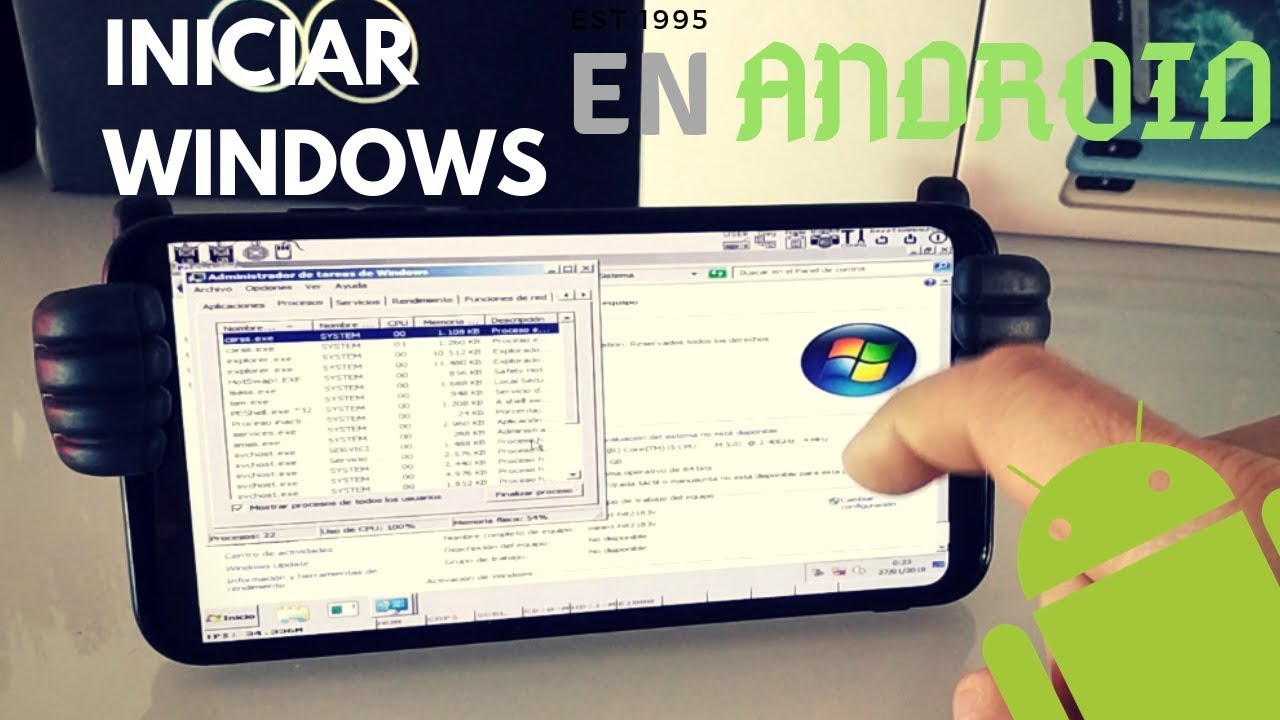 Iniciar Windows 7 / 10 en teléfonos Android¿Se puede?