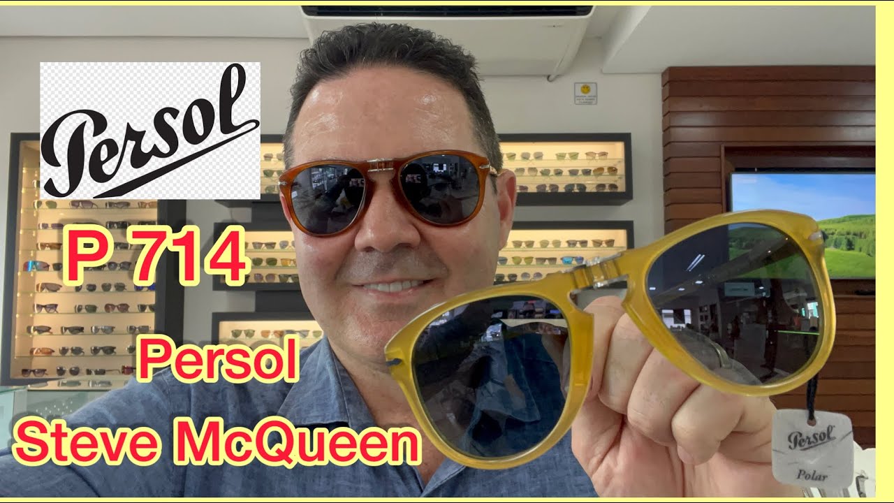 Óculos Persol Steve McQueen 0714 S #verbim #persol
