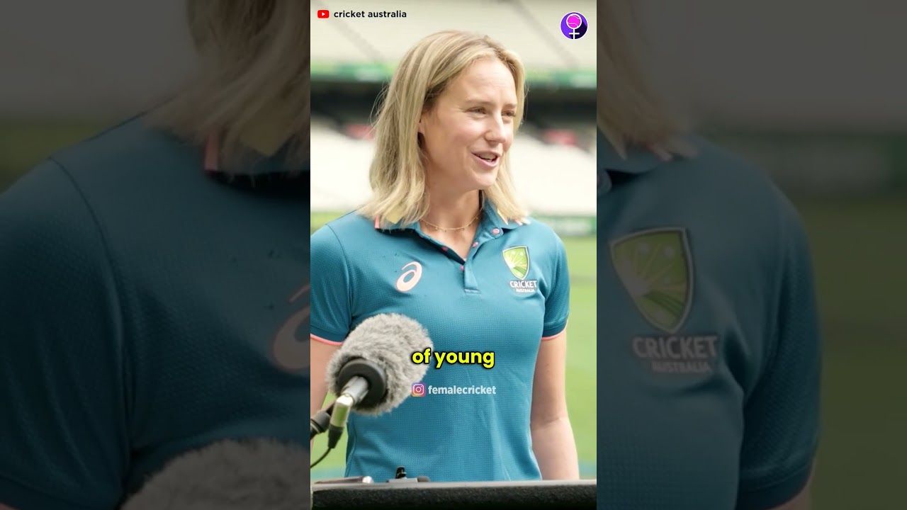 Ellyse Perry highlights growing appetite in women's cricket ❤️ #ytshorts