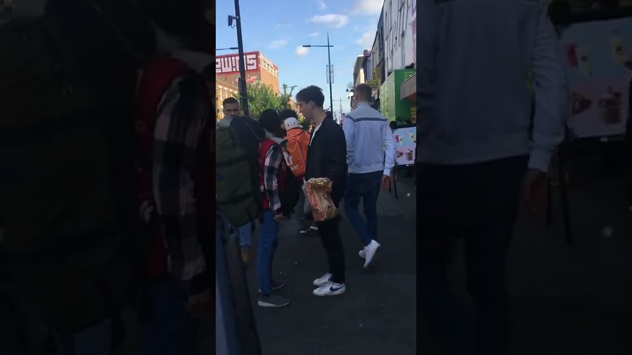 Camden Town street fight 🤭🤭