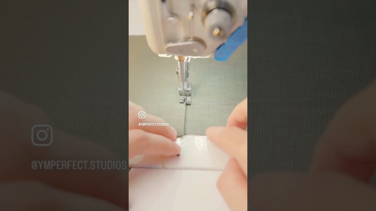 Flat Felled Seam #flatfelledseam #seamfinish #sewing #shortfeeds #fashion