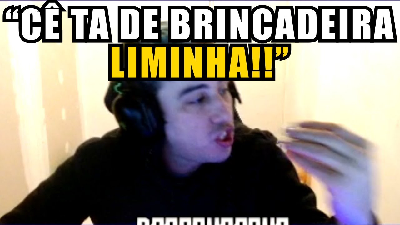 LIMINHA ALASTRANDO O LINDINHO!!!! kkkkkkkkkkkkkkkkkkkkkkkkkkk (Live Cortes)