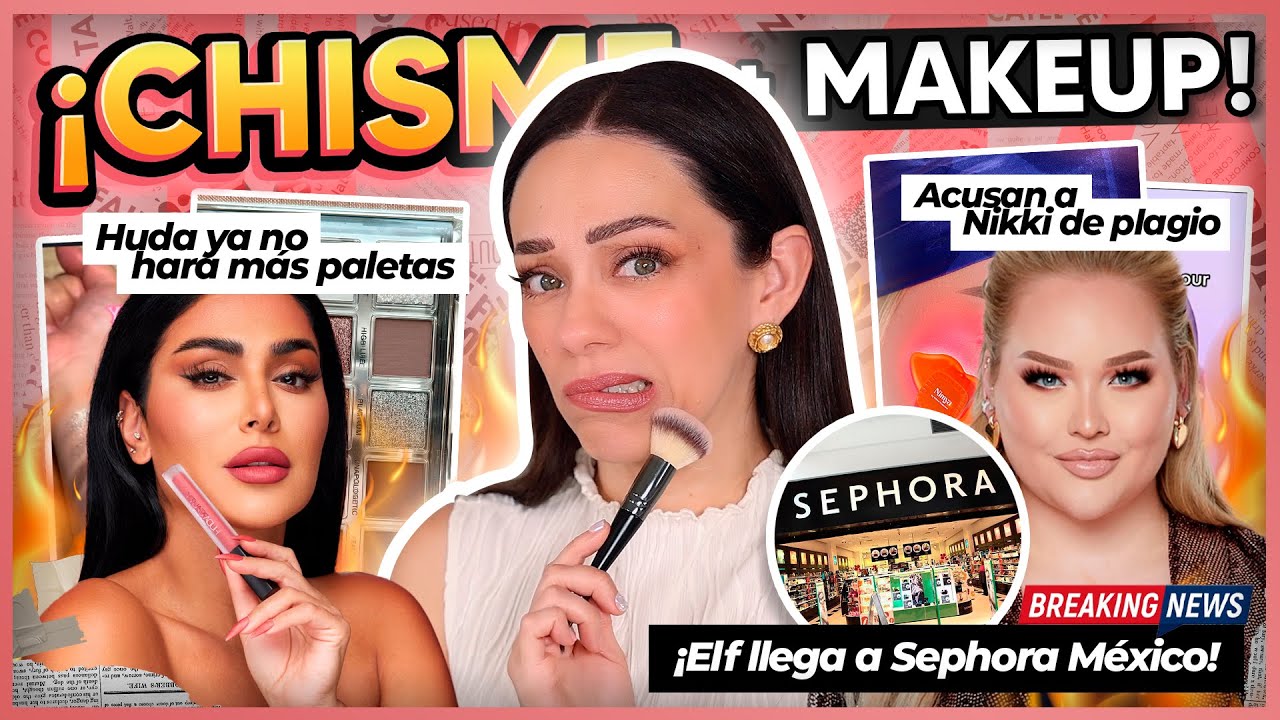 HUDA YA NO HARÁ PALETAS, ELF LLEGA A MX Y NIKKI ACUSADA DE PLAGIO! 🔥 | CHISMAKEUP #7