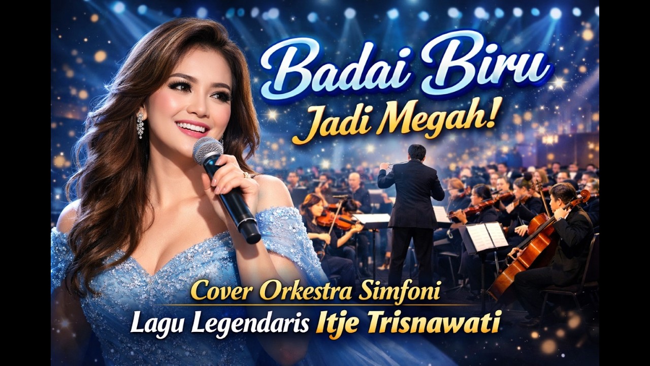 “Badai Biru” Jadi Megah! Cover Orkestra Simfoni Lagu Legendaris Itje Trisnawati